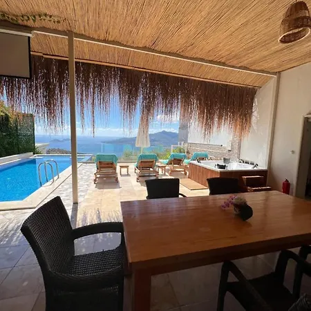 Jakuzili Deniz Manzarali Ultra Lux ヴィラ *